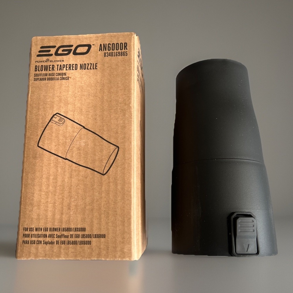 EGO AN6000R Blower Tapered‎ Nozzle Use With EGO Models LB5800/LBX6000 Black NIB